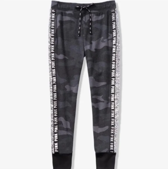 Pink camo skinny joggers - Picture 3 of 7